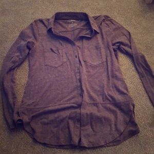 Button down light purple shirt